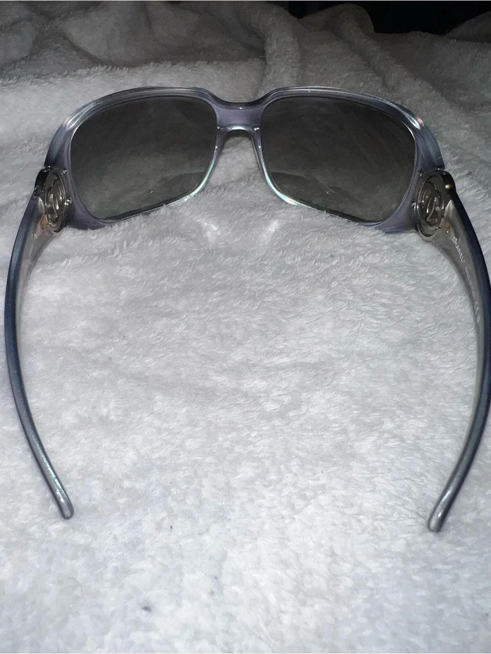 Vintage Y2K rare and discontinued Chanel 6023 809/11 oversized sunglasses